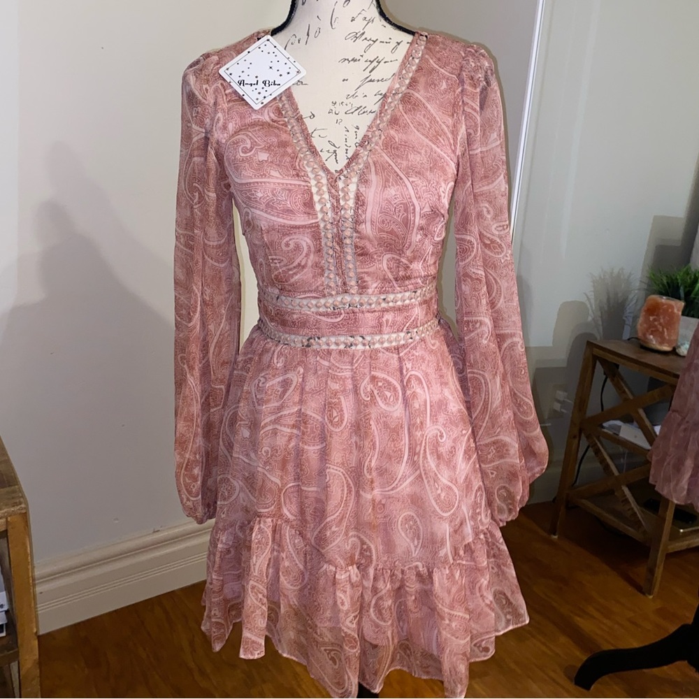 COPY - Sage + Paige About Us Dress // Pink
